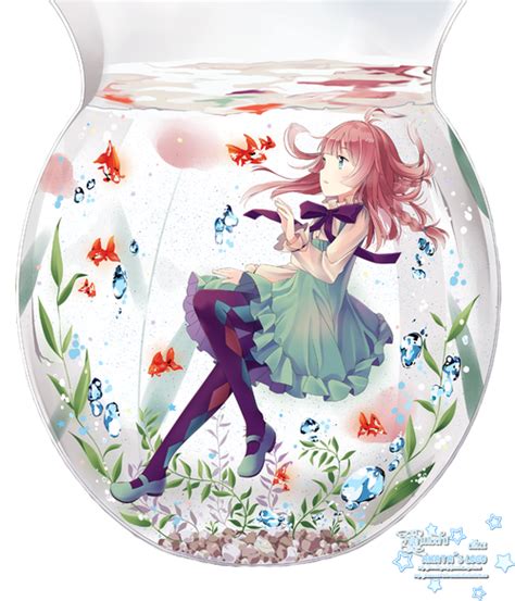 Anime Water Girl Render By Kanucchi Aka Anata On Deviantart
