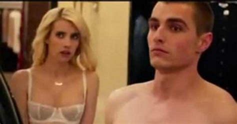 Emma Roberts And Dave Franco Strip Down To Their Underwear For Action Packed Nerve Trailer E News