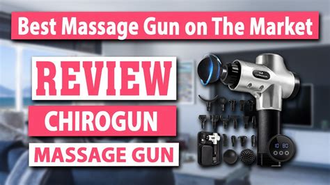 Chirogun Deep Tissue Massage Gun Review Best Massage Gun On The Market Youtube