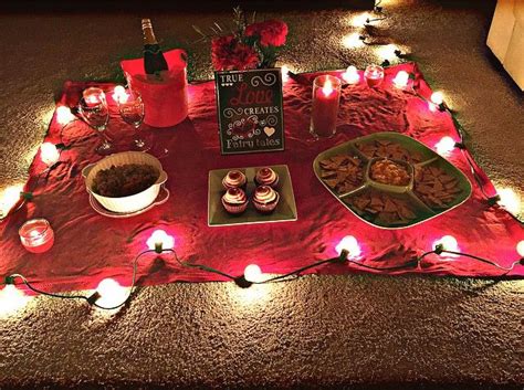 Touching love messages to make you boyfriend cry Romantic indoor picnic with my boyfriend. It turned out so ...