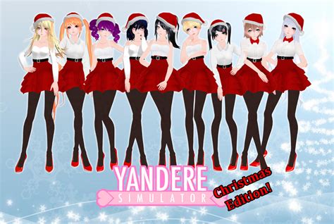 Mmd Yandere Simulator Rivals Christmas Edition By Natipassion On