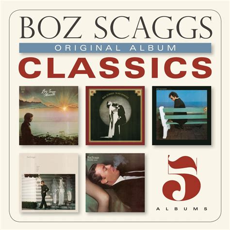 Boz Scaggs Original Album Classics 5 Cds Us Artwork