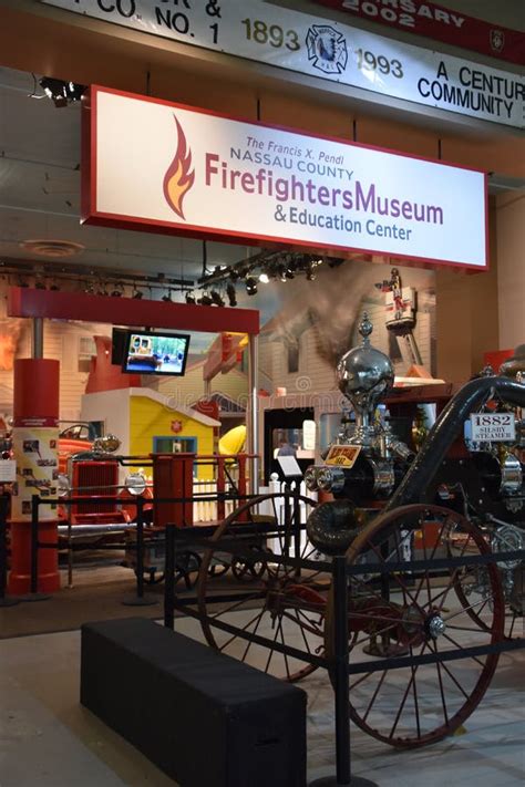 Nassau County Firefighters Museum On Long Island In New York Usa