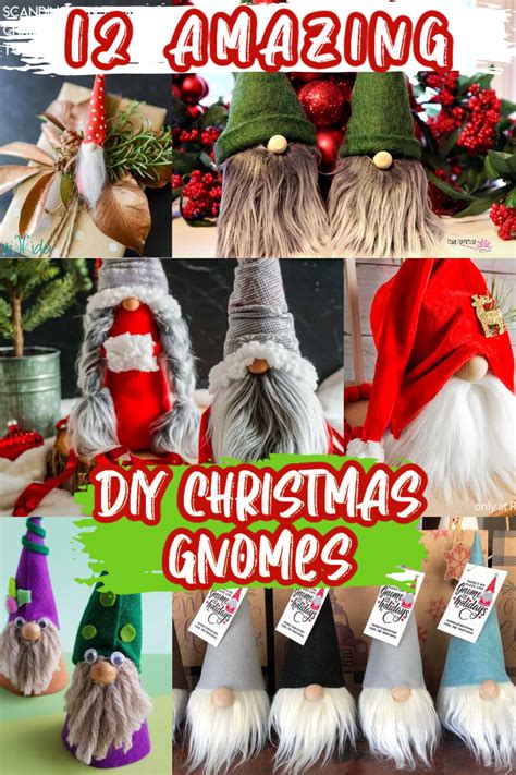 20 Amazing Diy Christmas Gnomes Mom Junky