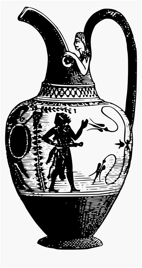 Vase Clipart Greece Ancient Pottery Ancient Greek Vase Drawings Hd