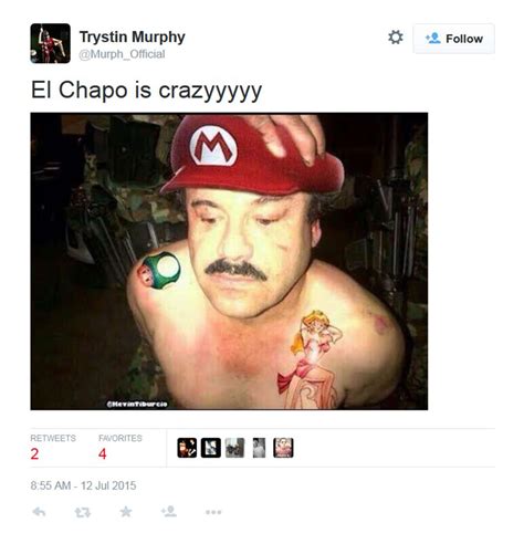 Internet Reacts To Drug Kingpin Joaquín El Chapo Guzmáns Third