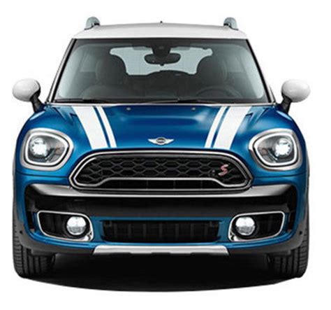 Mini Coopercountryman Vinyl Bonnet Decals And Stickers From Bl Etsy