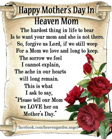 Pin By Jane Fortuso On Quotes Mothers Day In Heaven Happy Mother S