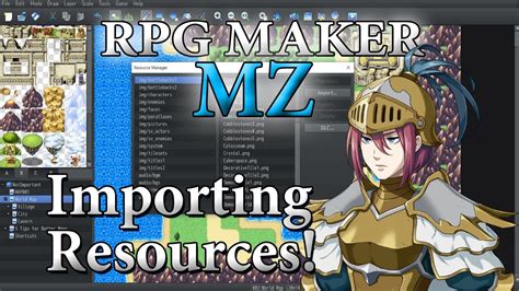 Rpg Maker Mz Tutorial 11 Resources Manager Youtube