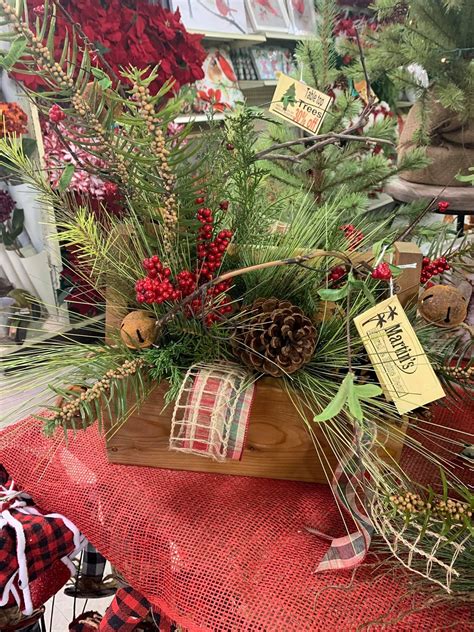 You Cant Go Wrong With “berries And Pine”🎄 Christmas Floral Floral Decor