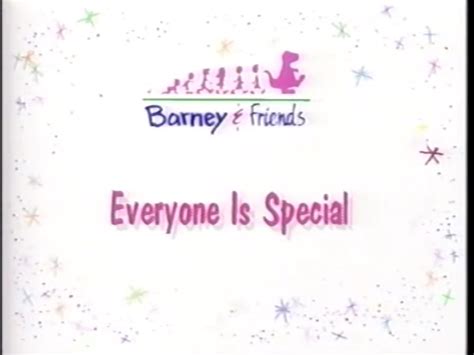 Everyone Is Special Barneyandfriends Wiki Fandom Powered By Wikia