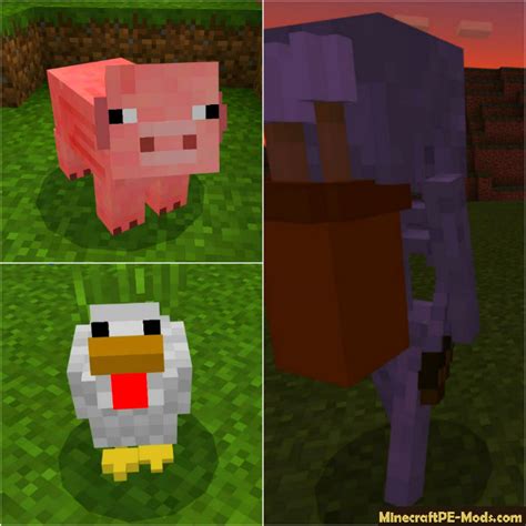 Upgrade Mobs To 3d 16x Minecraft Pe Texture Pack 111 110 19 Download
