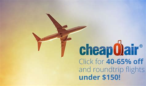 Cheapoair Promo Codes And Discount Flights Under 150 Roundtrip