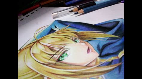 How To Color Skin Using Colored Pencils Anime Drawing