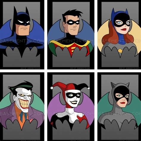 The Many Faces Of Batman Characters