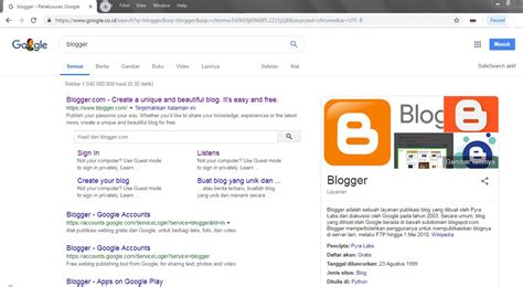 Cara Membuat Blog Pribadi Keren Gratis di Blogger - Berbagi Tutorial