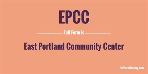 Epcc Abbreviation And Meaning Fullform Factory