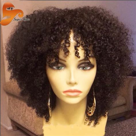 best brazilian kinky curly full lace wig glueless full lace wigsandlace front human hair wigs afro