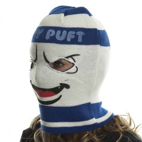 Ghostbusters Stay Puft Marshmallow Man Ski Mask Noveltystreet
