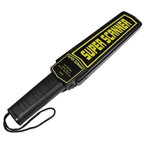 Super Scanner Hand Held Metal Detector Md 3003b1 Security Products