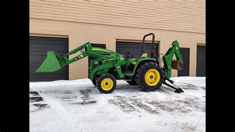 John Deere 4720 Tractor With Loader And Backhoe For Sale Michigan