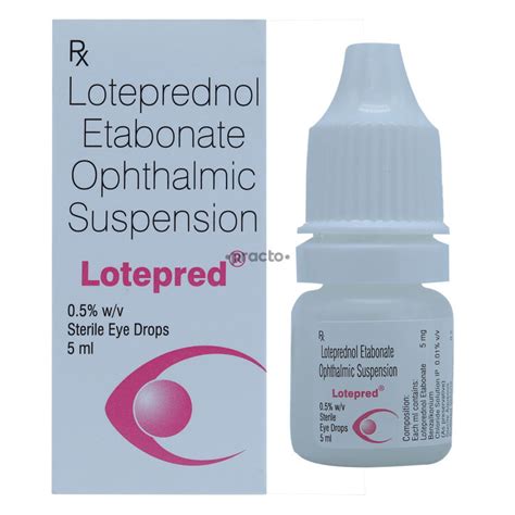 Lotepred Eye Drops Uses Dosage Side Effects Price Composition