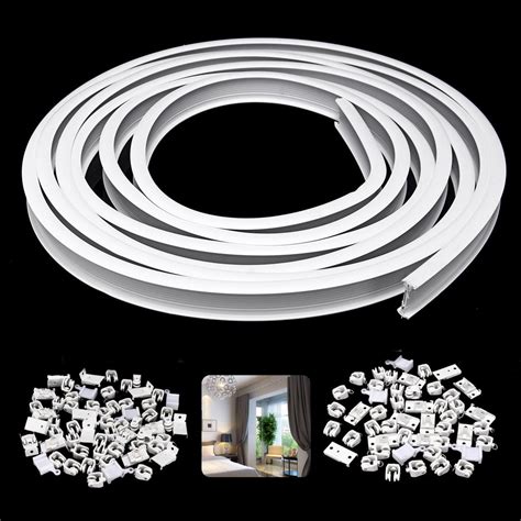 5 Meters Bendable Ceiling Curved Curtain Track Flexible Ceiling Curtain
