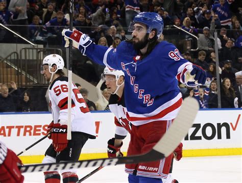 Rangers Mika Zibanejad Scores First Goal Of Series In Nick Of Time