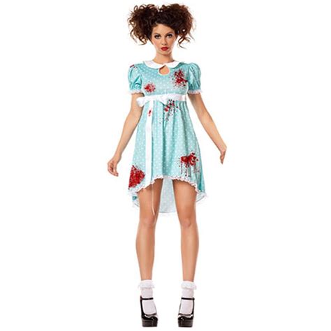 Free Shipping Sexy Dotted Vampire Cosplay Costume Zombie Doll Halloween Costume 3s1800cosplay