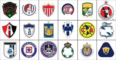 Click The Liga Mx Logos Quiz By Noldeh