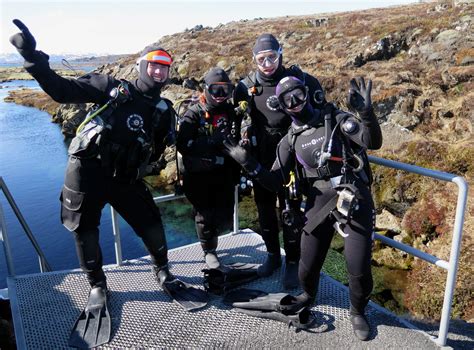 Scuba Divers Dry Suit Silfra Iceland World Adventure Divers