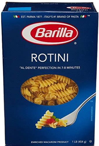 How Many Servings Are In A Box Of Rotini Pasta Benedettocambridge Com