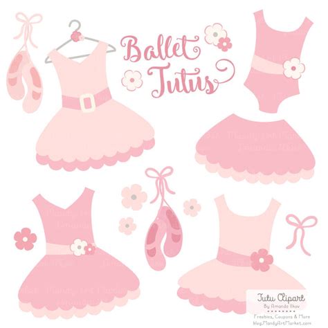 Premium Soft Pink Tutu Clip Art Pink Dress Clip Art For Etsy