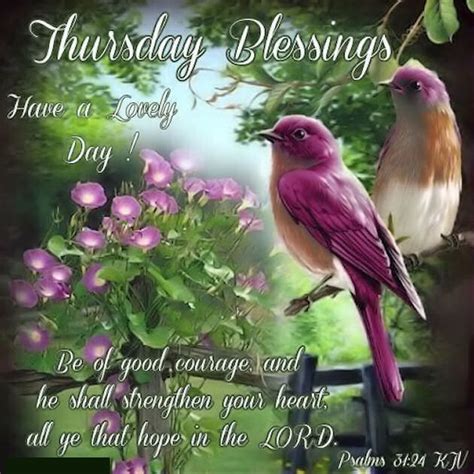 Thursday Blessings Have A Great Day Quote Pictures Photos