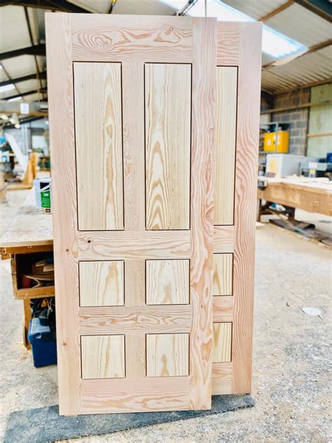 Douglas Fir Doors With Yellow Pine Panels Derwen Joinery
