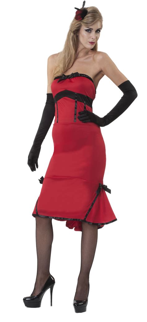 Jade Inferno Showgirl Dress Moulin Rouge Fancy Dress Ladies Burlesque