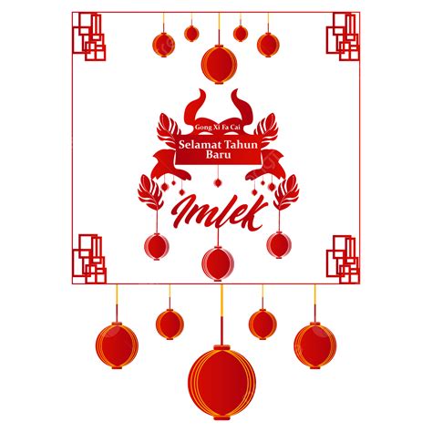 Chinese New Year Vector Design Images Selamat Tahun Baru Imlek Chinese