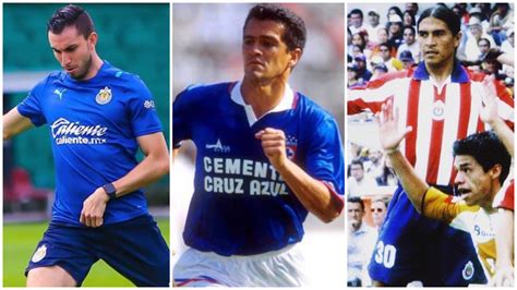 quiénes son los futbolistas mexicanos que han militado en tres de los cuatro equipos “grandes