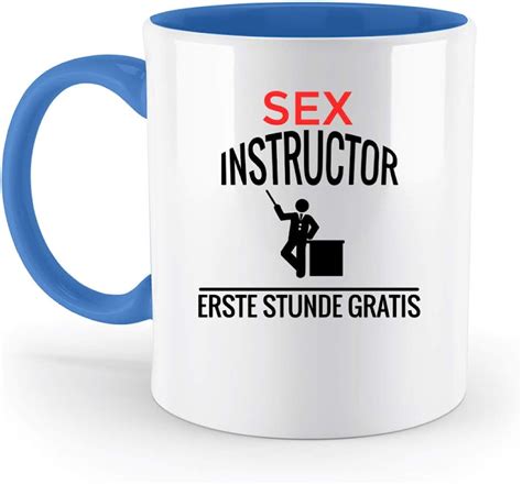 Galeriemode Sex Instructor Geschenk Tasse Zweifarbige Tasse 330ml