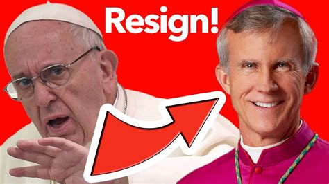 Scandalous Is Pope Francis Dismissing Bishop Strickland Youtube