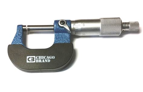 Chicago Brand 0 1 Outside Micrometer