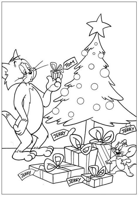 Dibujos Para Colorear E Imprimir Tom Y Jerry Para Colorear