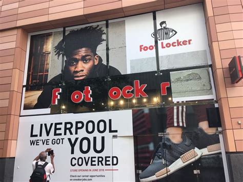 Foot Locker Reveals Opening Date For Its Liverpool One Store Set To
