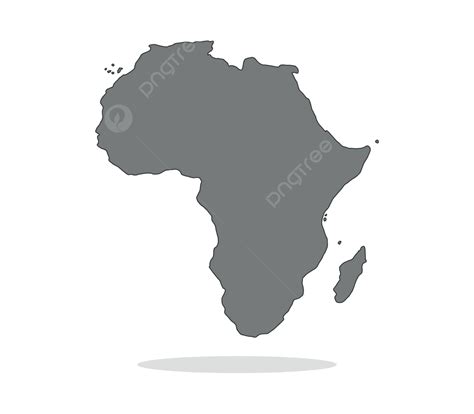 áfrica Mapa Resumen Cartografía Internacional Vector Png Abstracto