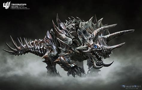 Dinobots Lockdown And Optimus Prime Concept Art For Transformers 4