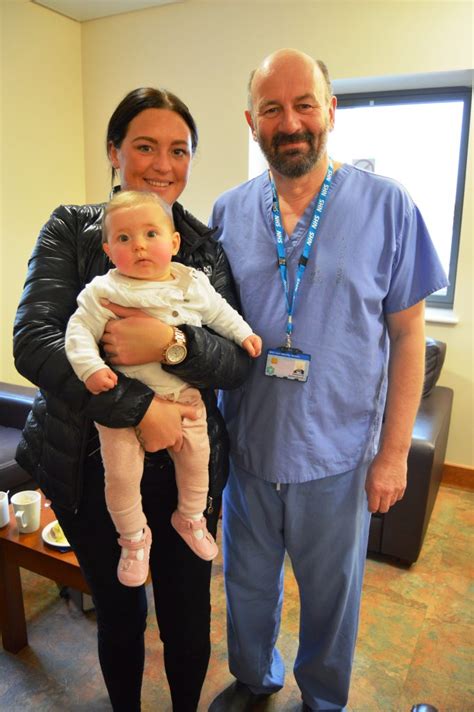 Miracle Mum Thanks Life Saving Surgeon Blackpool Teaching Hospitals