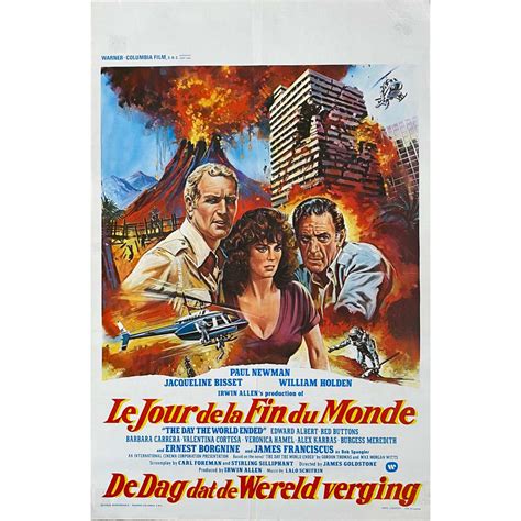 When Time Ran Out Belgian Movie Poster 14x21 In 1980
