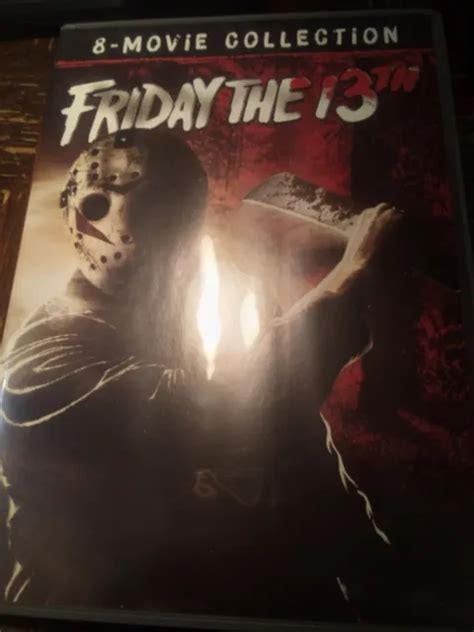 Friday The 13th 8 Movie Collection Dvd Jason Voorhees 8 Disc Set