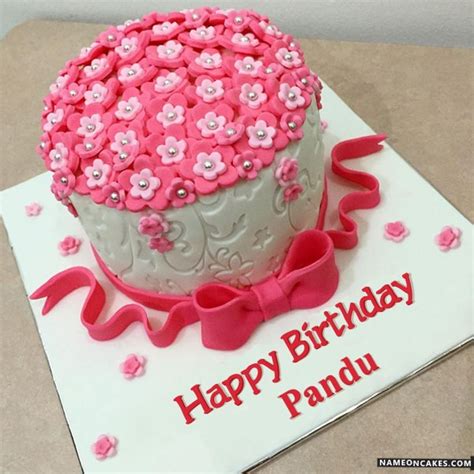 Happy Birthday Pandu Cake Images