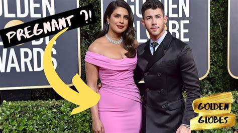 Priyanka Chopra Pregnant With Nick Jonas At 2020 Golden Globes Awards Interview Youtube